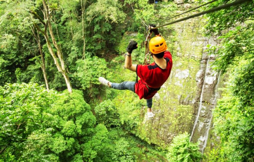 🧗 500 Meter Zipline Adventure