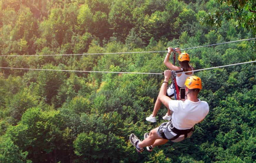 🧗 500 Meter Zipline Adventure